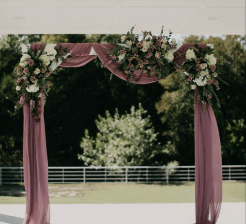 Wedding Arch Draping Fabric for Rustic Wedding Shower Decorations 2.4x20 ft