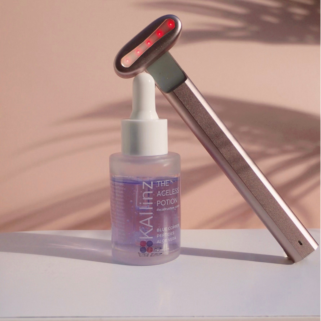 Skincare Bundle with Anti-Aging Wand and Serum