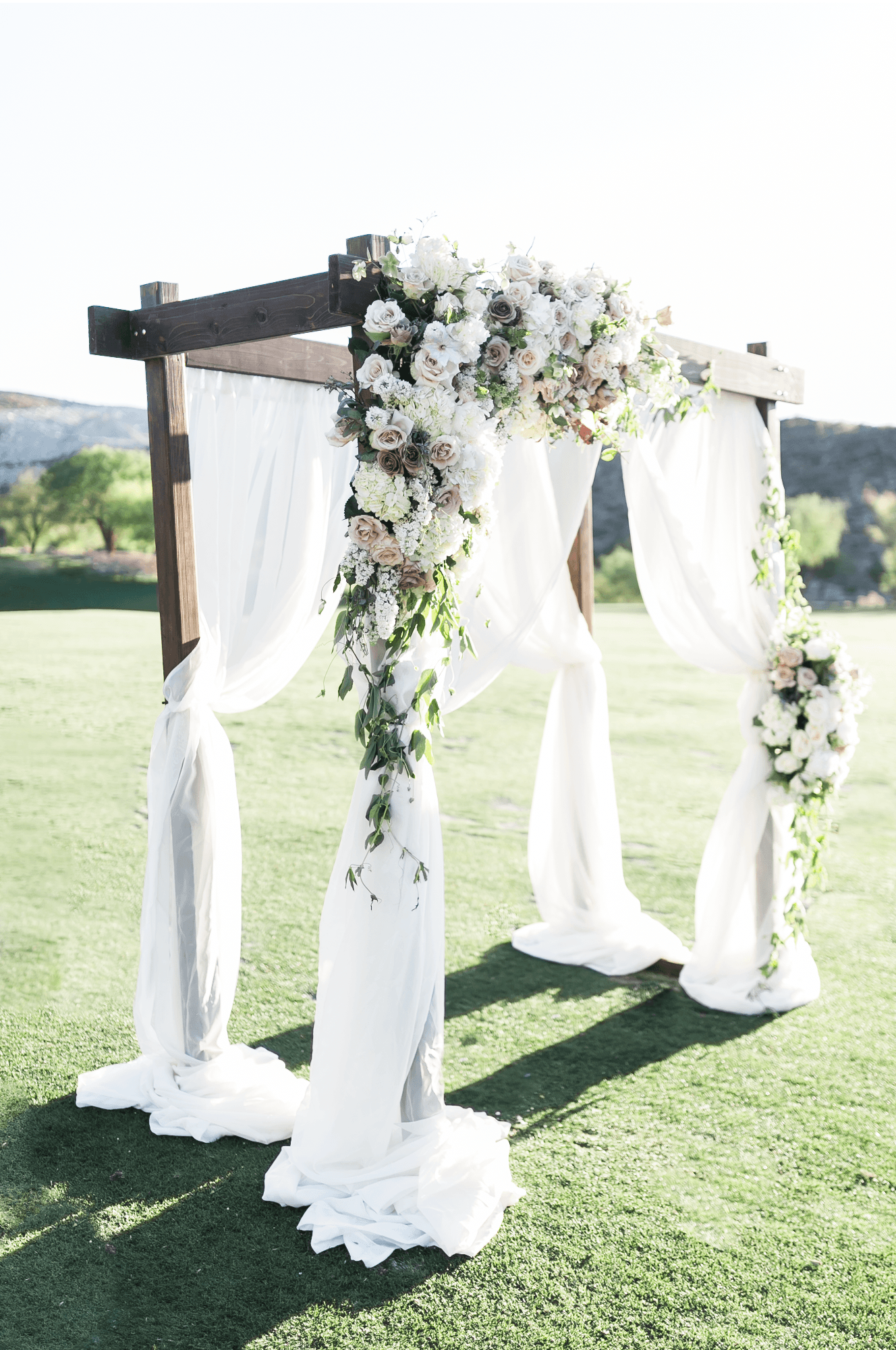Wedding Arch Draping Fabric for Rustic Wedding Shower Decorations 2.4x20 ft