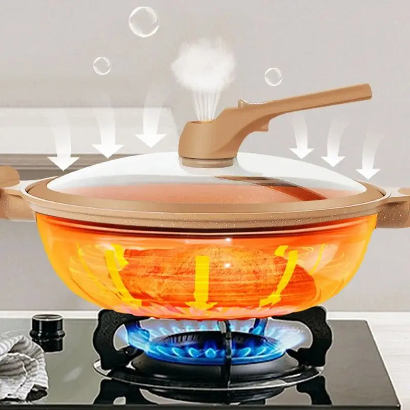 SizzleWok™ Wok Wizard Cooking Pro