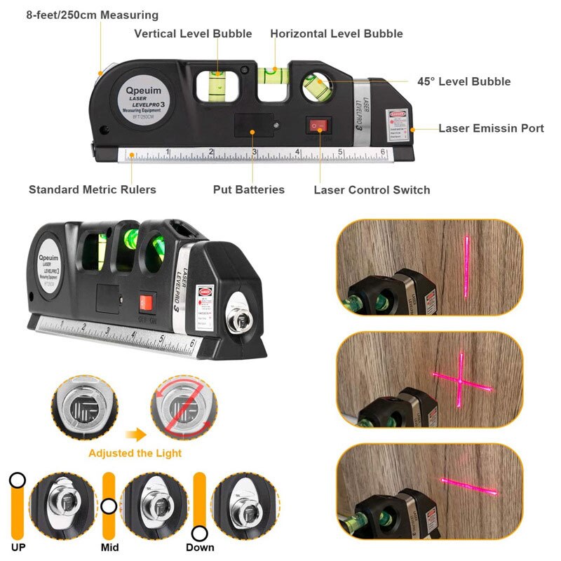LaserPro Precision 4-in-1 Tool