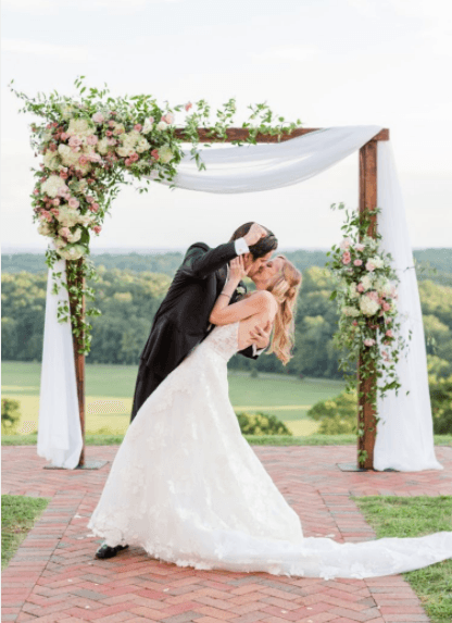 Wedding Arch Draping Fabric for Rustic Wedding Shower Decorations 2.4x20 ft