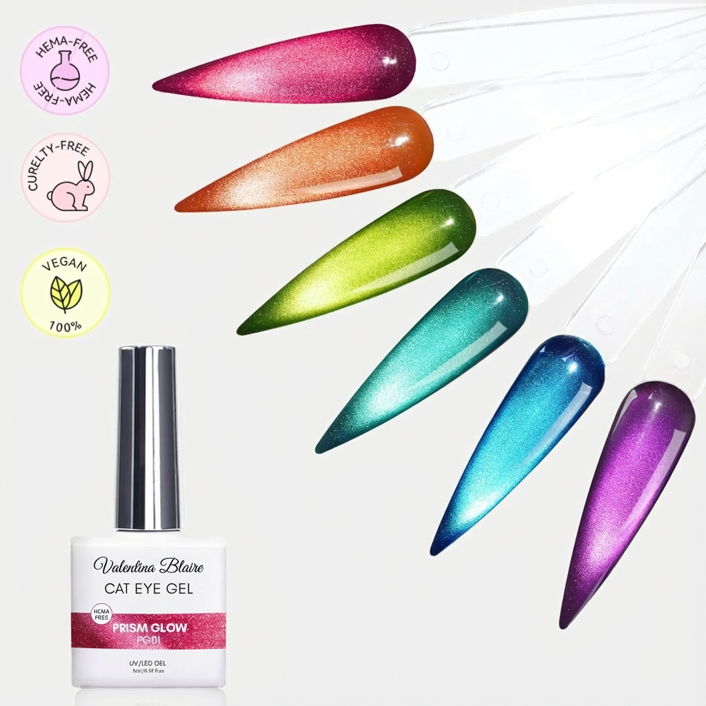 Valentina Blaire™ Prism Glow Cat Eye Gel Set