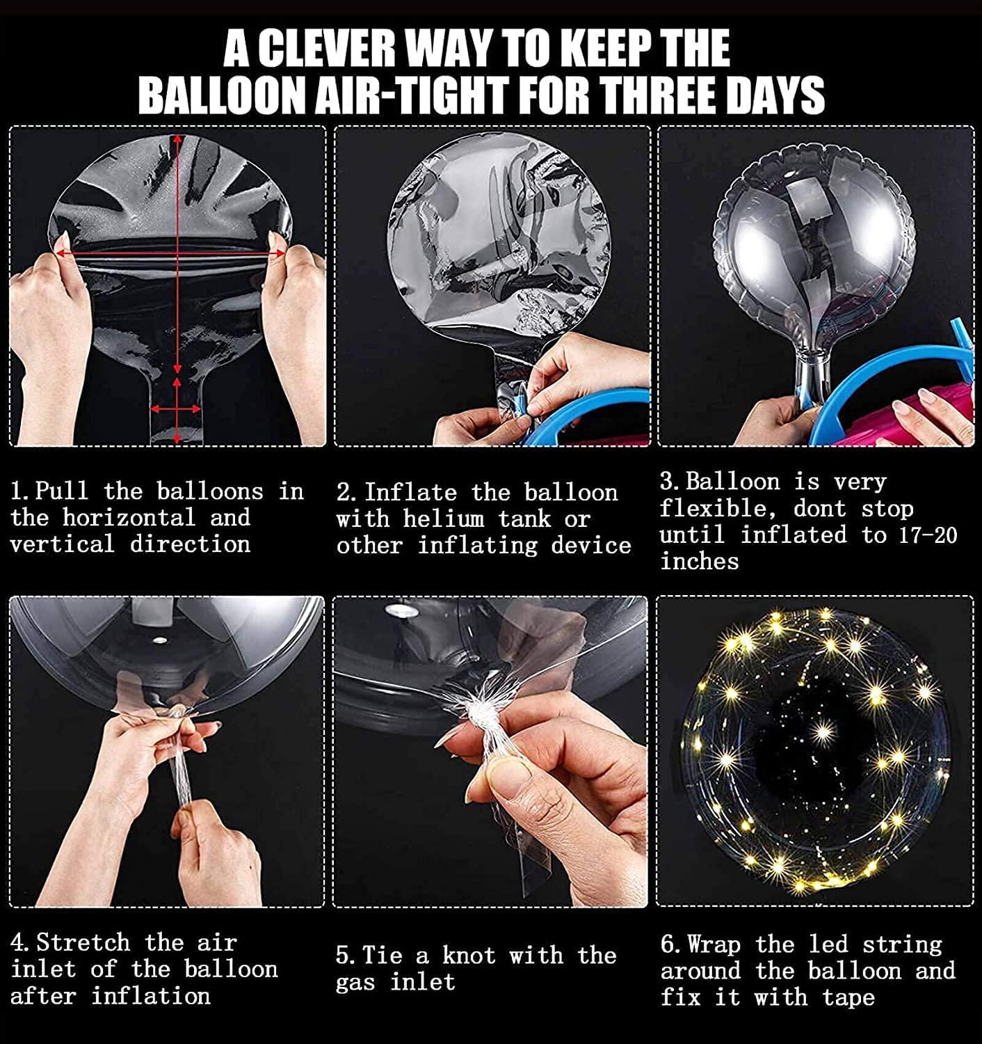 Glow Party Balloons / Home Birthday Party Decorations