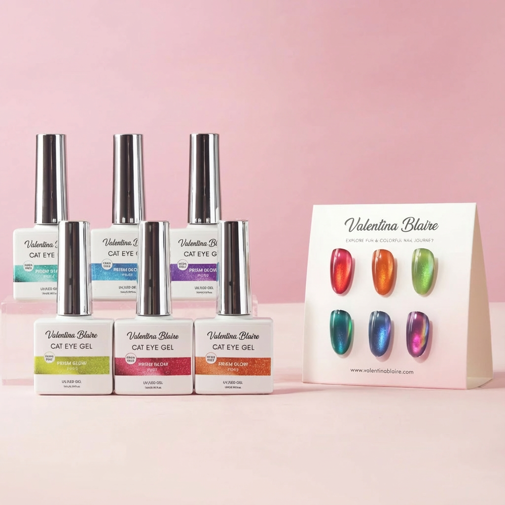 Valentina Blaire™ Prism Glow Cat Eye Gel Set