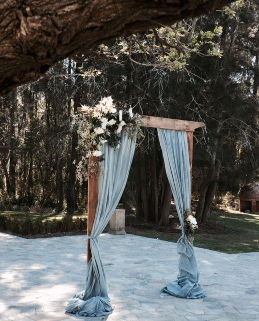 Wedding Arch Draping Fabric for Rustic Wedding Shower Decorations 2.4x20 ft