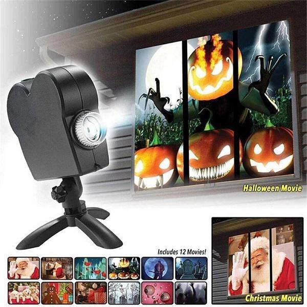 SpectraScape™ Spooky Scenes Holiday Projector