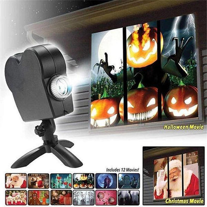 SpectraScape™ Spooky Scenes Holiday Projector