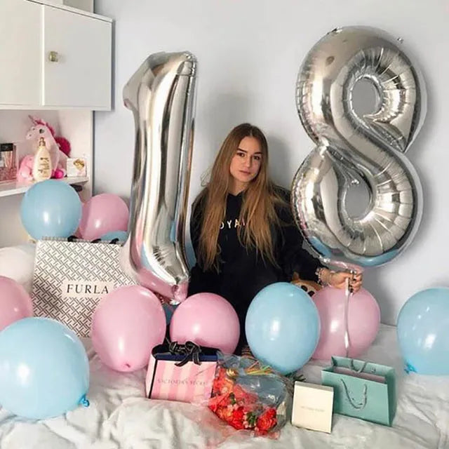 Glamorous Birthday Blast Balloons