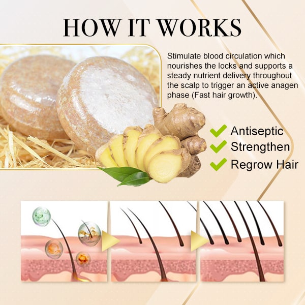 GingerGold HairCare Bar