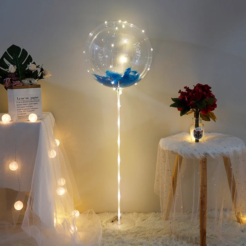 Rose LED Balloon Bouquet Kit