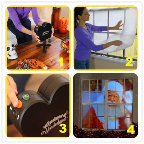 SpectraScape™ Spooky Scenes Holiday Projector