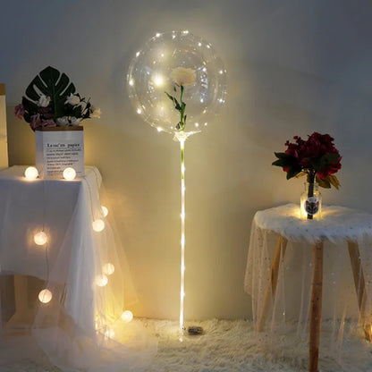 Rose LED Balloon Bouquet Kit