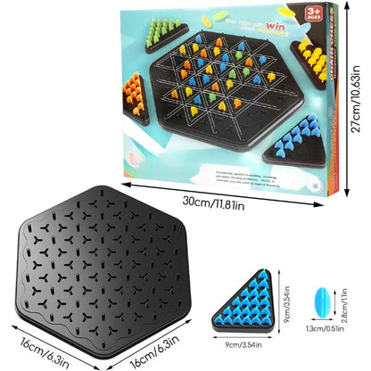 TriChain™ Triangle Strategy Chain Challenge Game