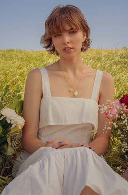 Golden Heirloom Oval Locket