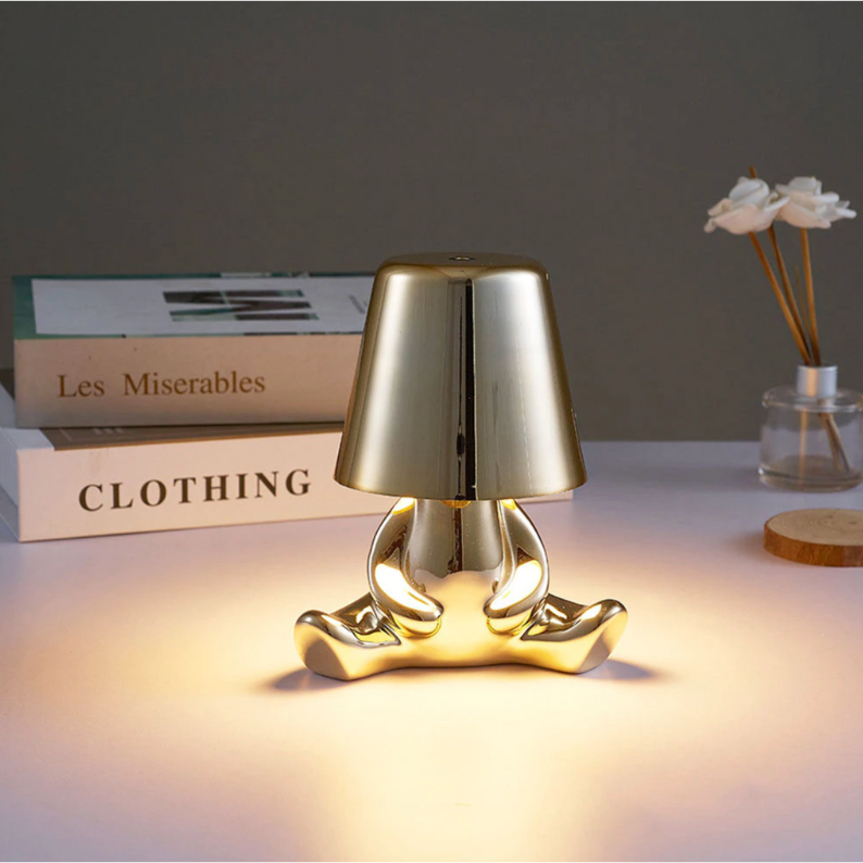 Sir GoldLight Touch LED Lamp