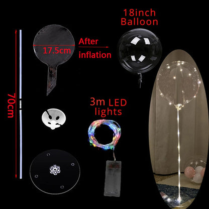 Rose LED Balloon Bouquet Kit