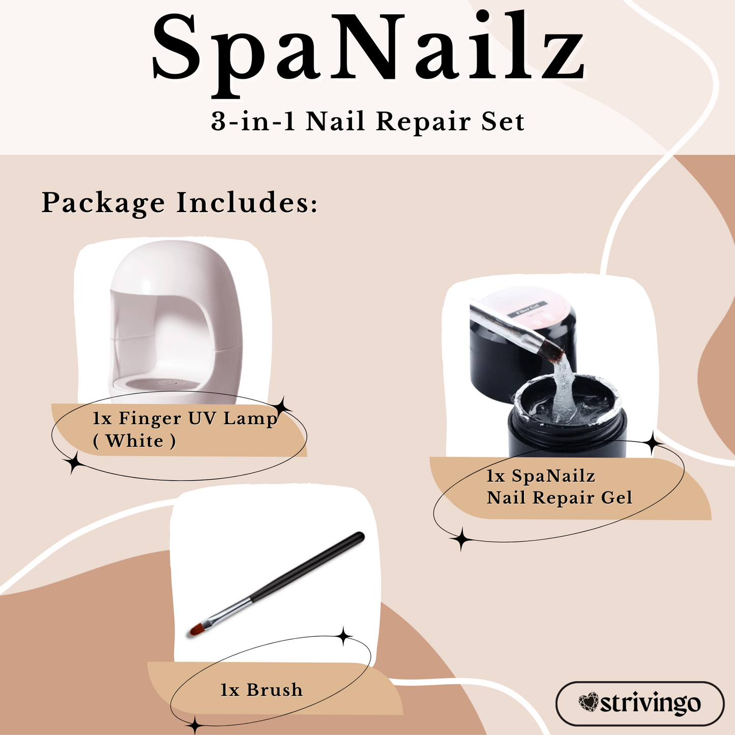 SpaNailz™ Repair Kit