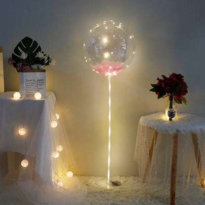 Rose LED Balloon Bouquet Kit