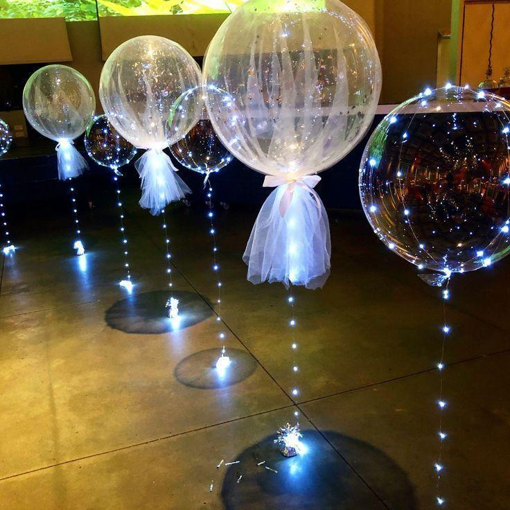 Glow Party Balloons / Home Birthday Party Decorations