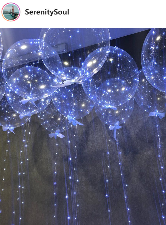 Reusable Led Big Balloon Birthday Wedding Baby Shower Decoration Ideas
