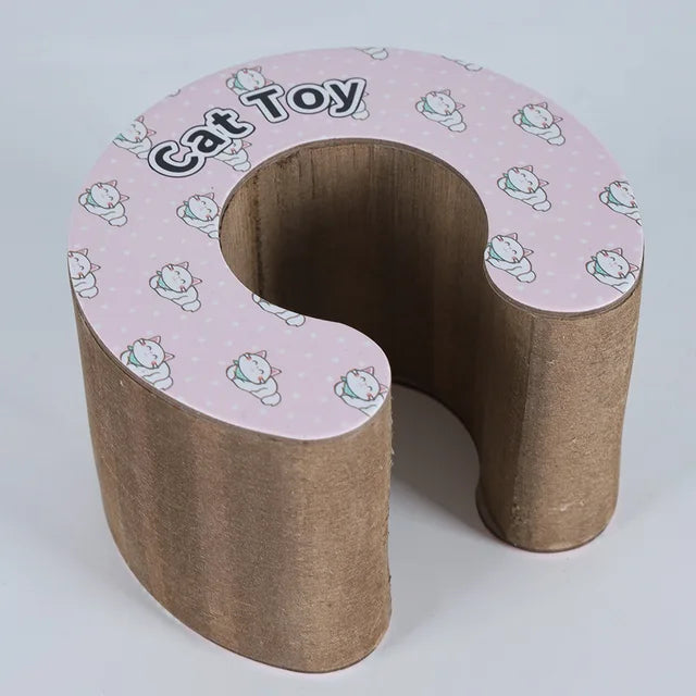 Cat Scratching Board & Bed Combo