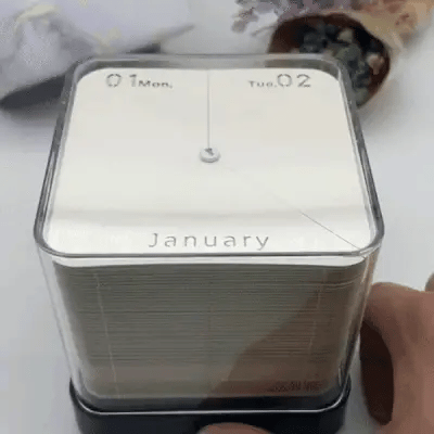 Green Tree 3D Calendar