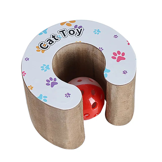 Cat Scratching Board & Bed Combo