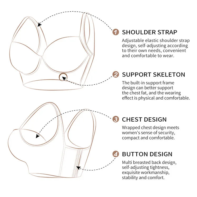 CurvLux Deep Shaping Bra